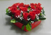 Flower Style Heart Box Roses