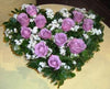 Flower Style Heart Box - Cool Water